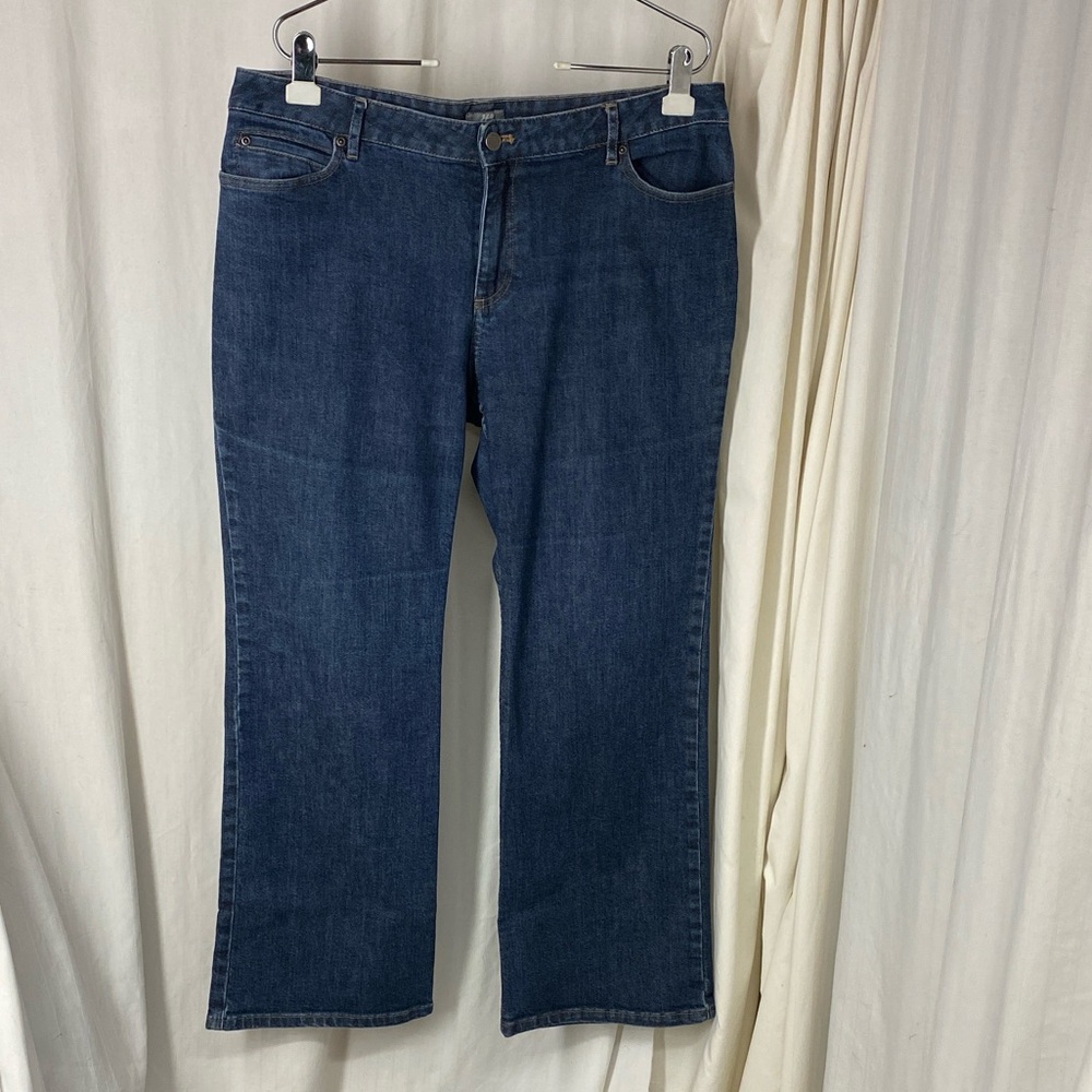 J.Jill 16p 16 P Petite Stretch Flare Jeans PERFECT